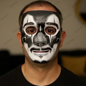 تصویر نقاب خنثی طرحدار 