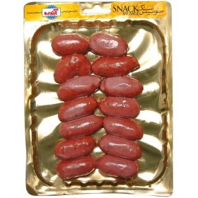 تصویر سوسیس اسنک 90 درصد گوشت آندره وزن 300 گرم 