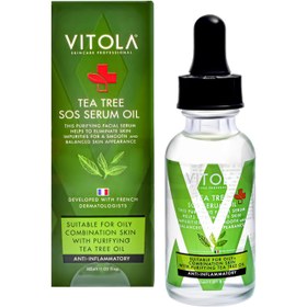 تصویر سرم ضد جوش اورژانسی چای سبز ویتولا SOS Tea tree vitola serum