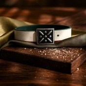 تصویر دستبند چرم کاویانی 