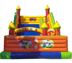 تصویر سرسره بادی بزرگ 