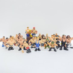 تصویر ست مینی‌فیگور کشتی‌کج WWE متل 31 عددی 