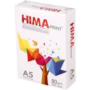 تصویر کاغذ Hima Print 80g A5 بسته 500 عددی 