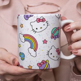 تصویر ماگ مدل کیتی طرح Hello kitty 