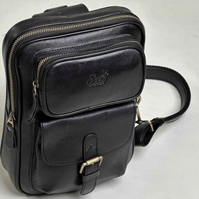 تصویر کیف چرم دوشی مردانه aso104 