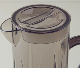 تصویر پارچ آب اکریلیک انگلیش هوم مدل Olivia سایز 1.5 لیتری مشکی شفاف Olivia Acrylic Jug 1,5 LT Anthracite