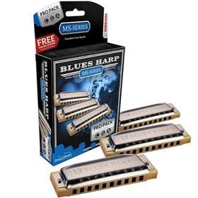 تصویر سازدهنی دیاتونیک هوهنر مدل Blues Harp Hohner Blues Harp Harmonica C (کلیدc)