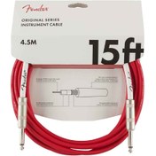 تصویر Fender Original Series Instrument Cable Fiesta Red 15ft 