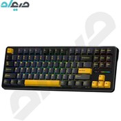 تصویر کیبورد گیمینگ مکانیکال آئولا مدل F87 Thunder Black Gray wood switch V3 AULA F87 Thunder Black Gray wood switch V3