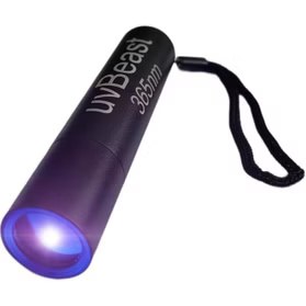 تصویر چراغ قوه دستی uv beast 365nm 
