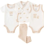 تصویر ست نوزادی نیلی طرح کوپر ۱۳ تیکه 