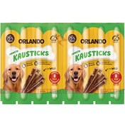 تصویر تشویقی مدادی سگ اورلاندو با طعم گوشت شکار ۸ عددی (بسته بندی جدید) Orlando, Dog Treat Sticks, Game Meat 8x11g