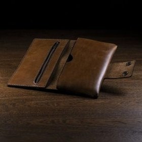 تصویر کیف پول چرم طبیعی گاو کد ۱۰۳۸ 