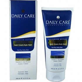 تصویر کرم شستشوی بدن دیلی کر مدل PRO مناسب پوست های خشک حجم 200 میل oily Daily care pro v care