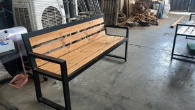 تصویر نیمکت پارکی 