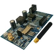تصویر ABg184P برد توسعه و راه انداز GPS / GSM / GPRS ماژول SIM808 با آنتن 5cm‌ و بلوتوث و جی پی اس و سوکت SMA همراه با رگولاتور داخلی آبی برد 