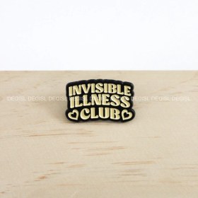 تصویر پین متنی invisible illness club - کد46 
