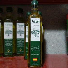 تصویر روغن خارجی زیتون نیم کیلویی مارک تورینو تاریخ جدید تولید امارات متحده عربی 