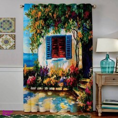 تصویر پرده مخمل رنس مدل C4-50113 ارتفاع 190 سانتی متر 