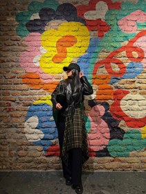 تصویر رویه دامن تارتان 