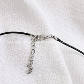 تصویر بند گردنبند چرم 