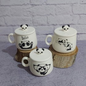 تصویر نیم ماگ پاندا 