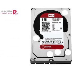 تصویر هارد دیسک اینترنال وسترن دیجیتال سری قرمز ظرفیت 6 ترابایت Western Digital Red Internal Hard Drive 6TB