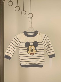 تصویر بافت بچگانه طرح میکی موس کد15986 