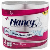 تصویر بسته ۴ عددی دستمال توالت نانسی ا - -