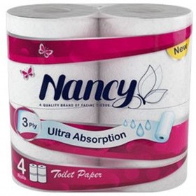 تصویر دستمال توالت ۴عددی Nancy 