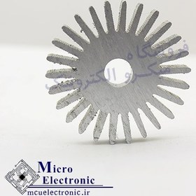 تصویر هیت سینک خورشیدی قطر 45mm ضخامت 10mm 