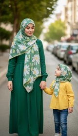 تصویر روسری یاسمین 