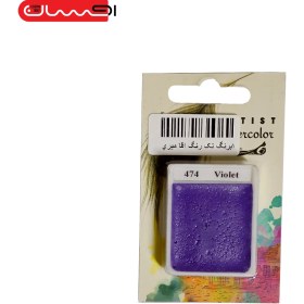 تصویر آبرنگ تک رنگ آقا میری 