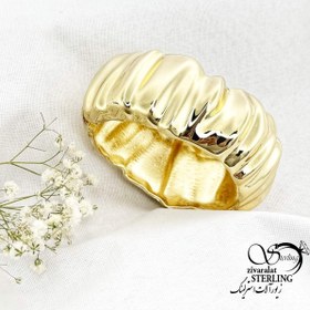 تصویر دستبند النگویی بدل طرح دار Luxury-bangle-bracelet