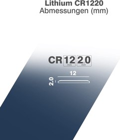 تصویر باتری سکه ایی کملیون CR1220 Camelion 3V CR1220 Lithium Button Cell