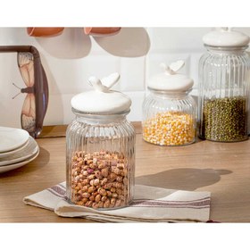 تصویر بانکه شیشه ای انگلیش هوم مدل Orient ENGLISH HOME Orient Glass storage containers