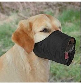 تصویر پوزه بند سگ HEDDING DOG M 24CM BLACK 1923 Trixie 