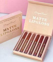 تصویر پک ۶ عددی رژ لب مایع مات DragonRanee 