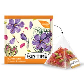 تصویر دمنوش زعفران 