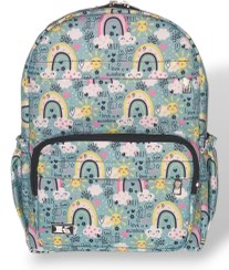 تصویر کوله دبستان مدل روز آفتابی 