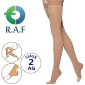 تصویر جوراب واریس بالای زانو سر پنجه باز کلاس فشار ۲ فارمد AG 