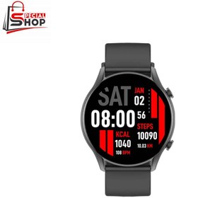 تصویر ساعت هوشمند کیسلکت مدل Smart Calling Watch Kr ساعت هوشمند مشکی کیسلکت مدل Smart Calling Watch Kr