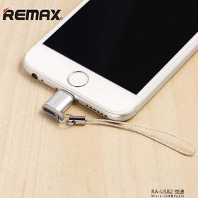 تصویر مبدل micro USB به لایتنینگ ریمکس مدل RA-USB2 ا Micro USB to Lightning Remix RA-USB2 Converter Micro USB to Lightning Remix RA-USB2 Converter