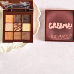 تصویر پلت سایه هدی موجی hudamoji creamy eyeshadow palette