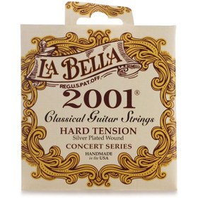 تصویر سیم گیتار لا بلا مدل 2001 تنش متوسط 