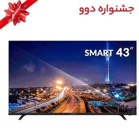 تصویر تلویزیون ال ای دی هوشمند دوو مدل DSL-43SF1700 سایز 43 اینچ Daewoo DSL-43SF1700 LED