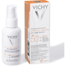 تصویر فلوئید ضد آفتاب و جوانساز +SPF50 کاپیتال سولیل ویشی-Vichy Capital Soleil 