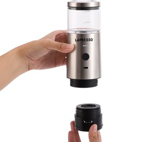 تصویر اسپرسوساز قابل حمل استیل لپرسو مدلLPSTPEM LePresso Stainless Steel Portable Espresso Maker LPSTPEM