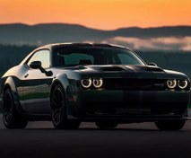 تصویر متال پوستر ماشین دوج چلنجر کد N403 