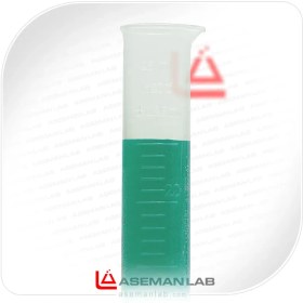 تصویر استوانه مدرج 25 سی سی پلاستیکی یونی گلس UNIGLASS Plastic Graduated cylinder 25 CC